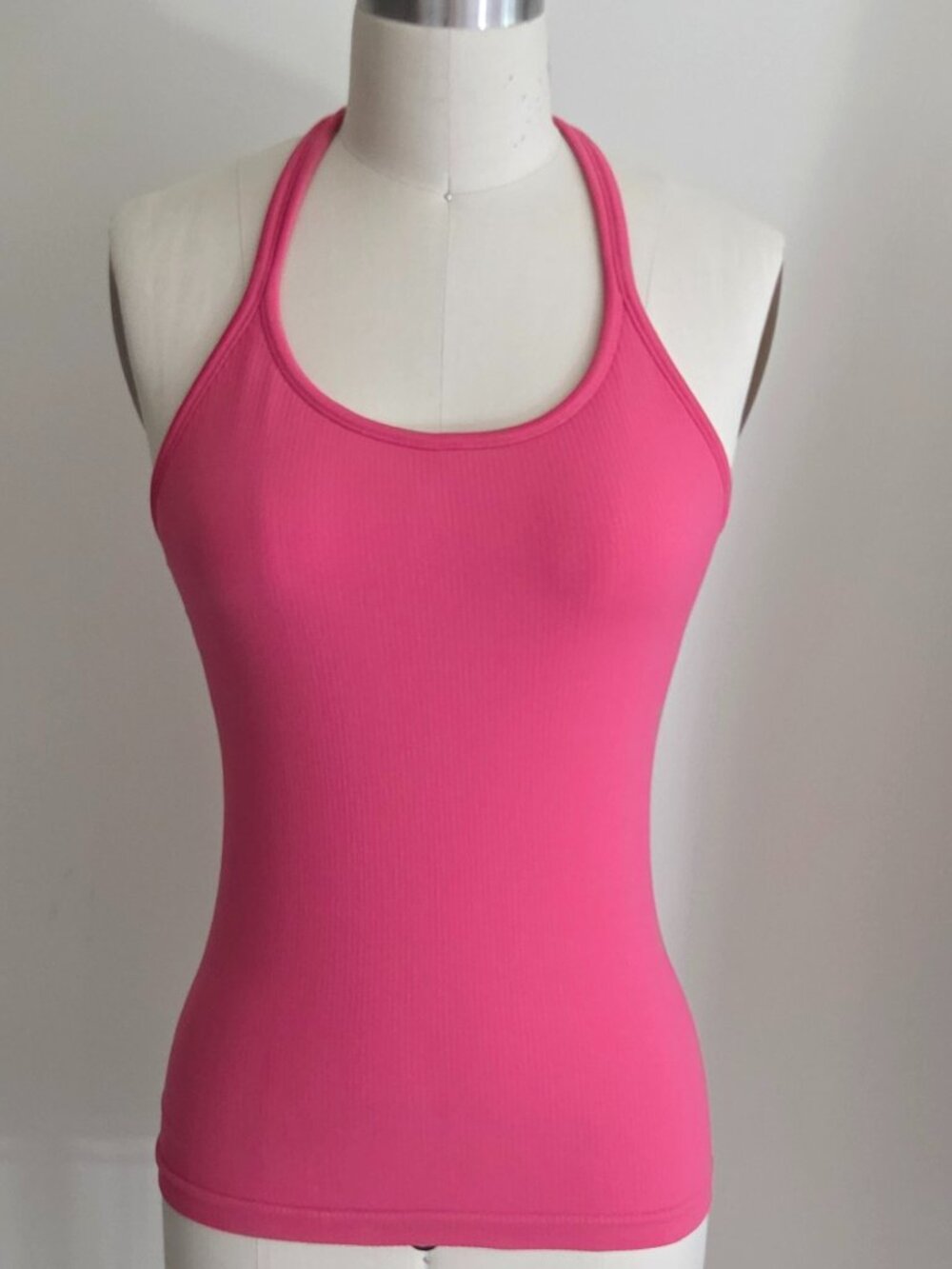 Athleta Renew Built-In Bra Tank Top Pink Size Small A-C